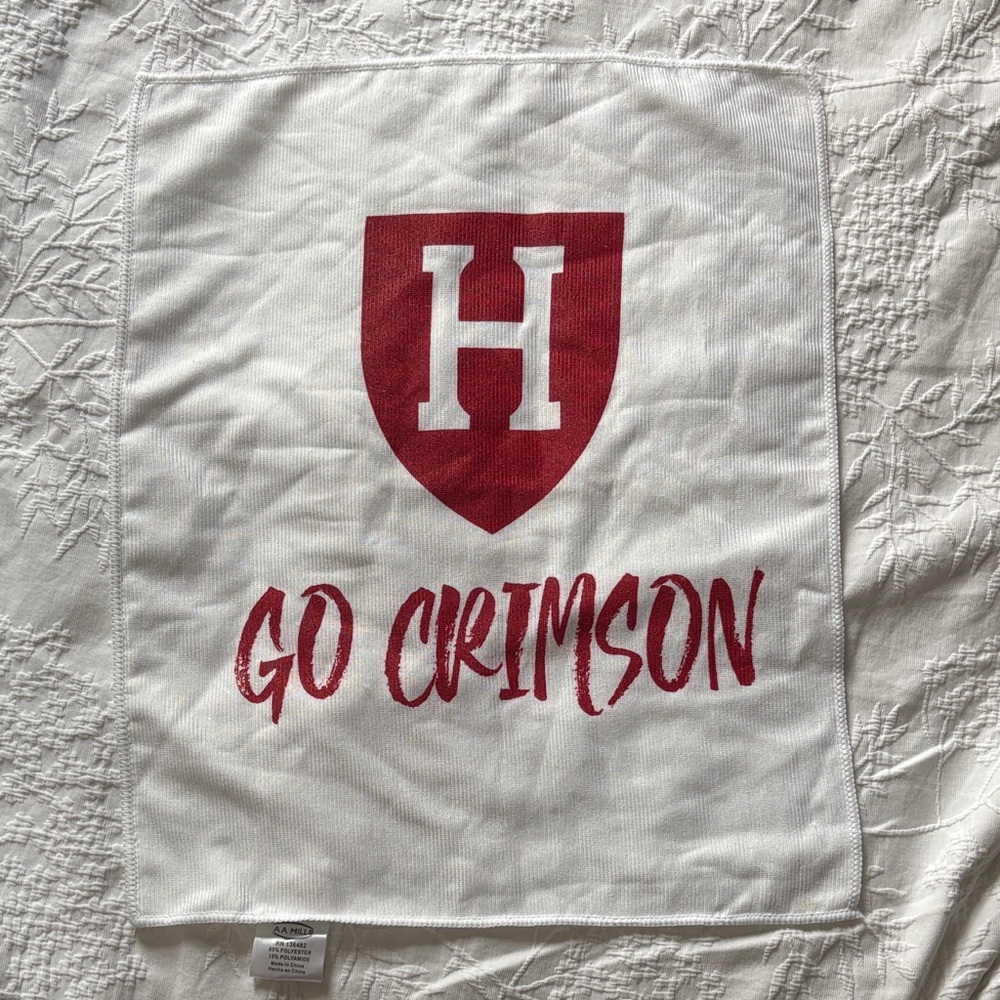 Harvard Crimson Microfiber Towel